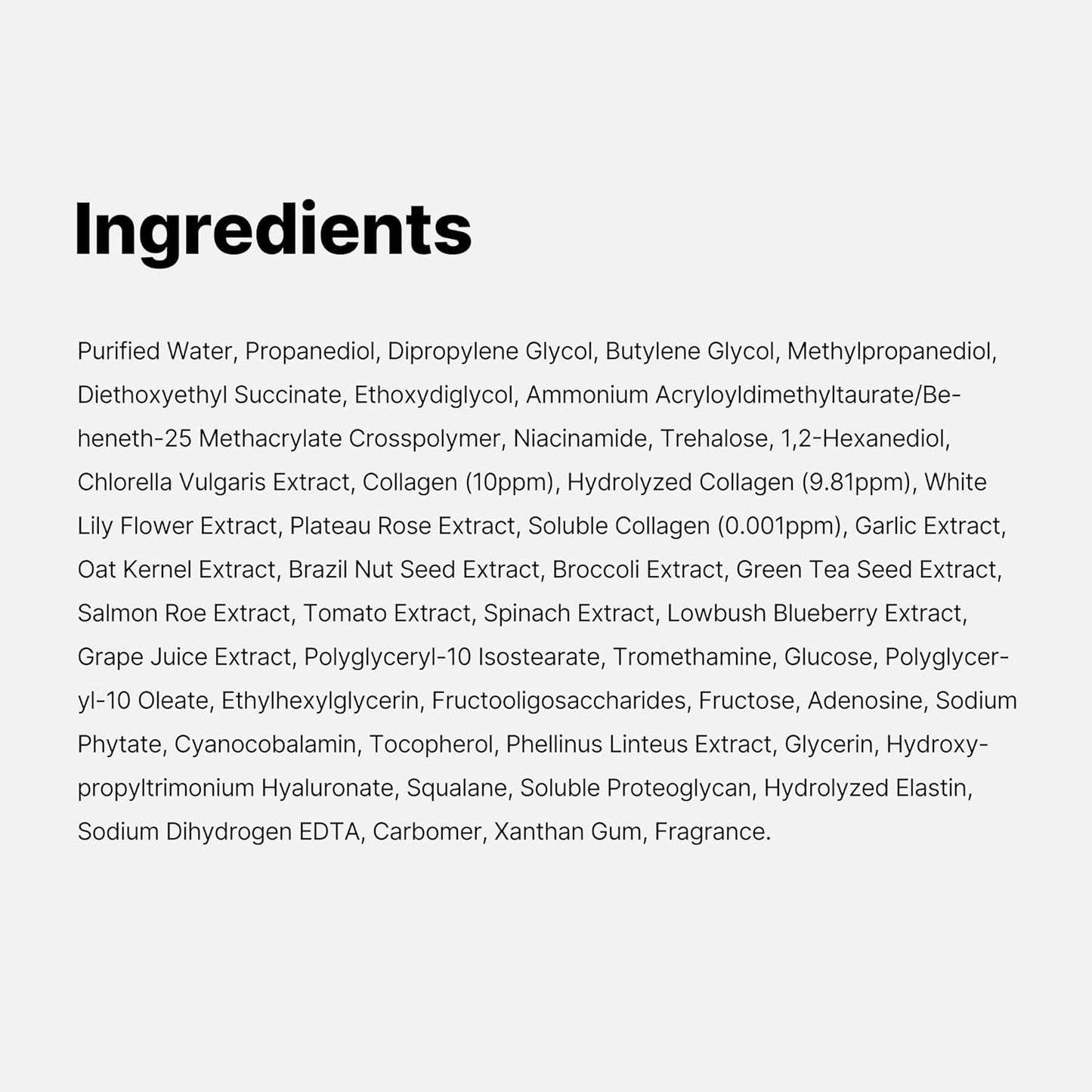 ENLIWISH Collagen Niacinamide Jelly Cream