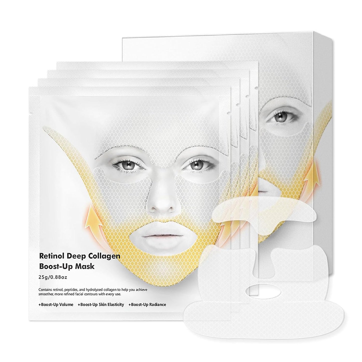 ENLIWISH Retinol Deep Collagen Overnight Boost Up Mask (Pack of 4)