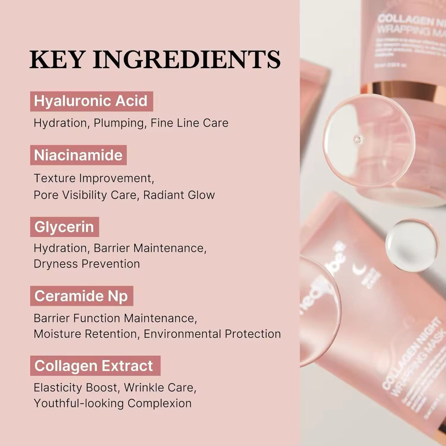 Enliwish Collagen Night Wrapping Mask