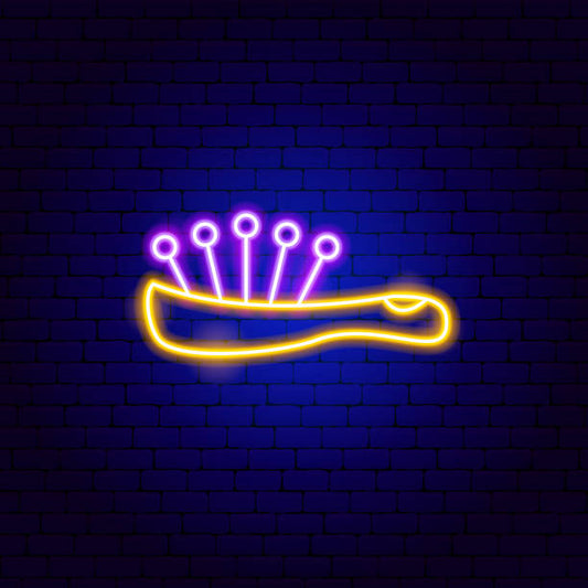 LED Hair Comb