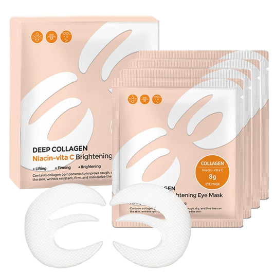 Deep Moisturizing Niacin Vitamin C Collagen Eye Mask (Pack of 5)