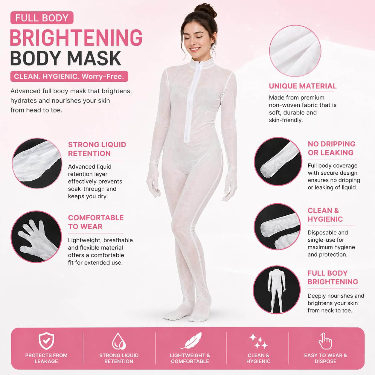 Salmon DNA Full Body Brightening Sheet Mask