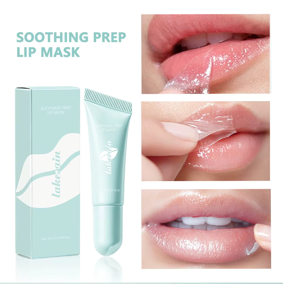Peel Off Lip Mask 10ml Soothing Exfoliator for Dry Flaky Lips