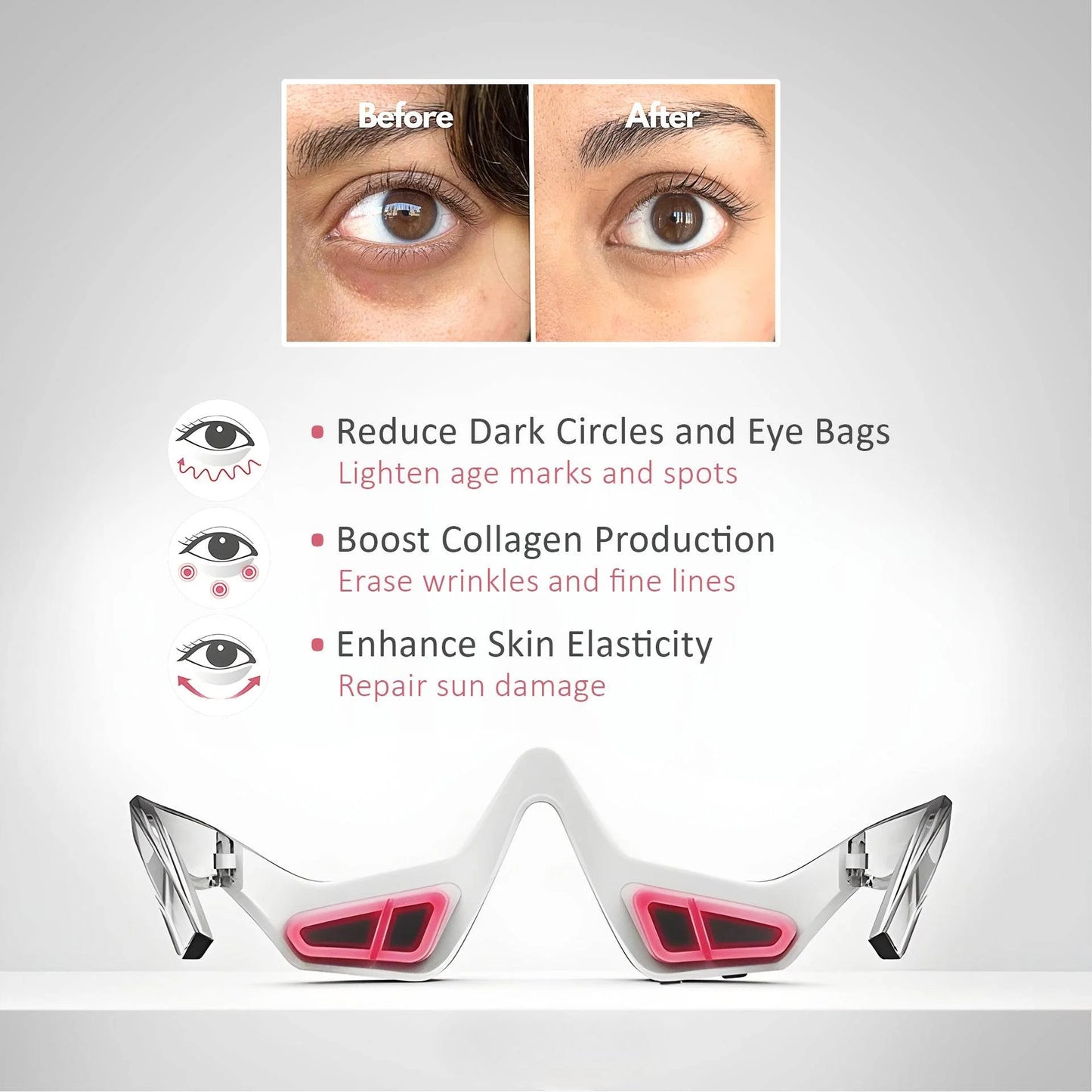 3D Advanced Under-Eye Red Light Therapy