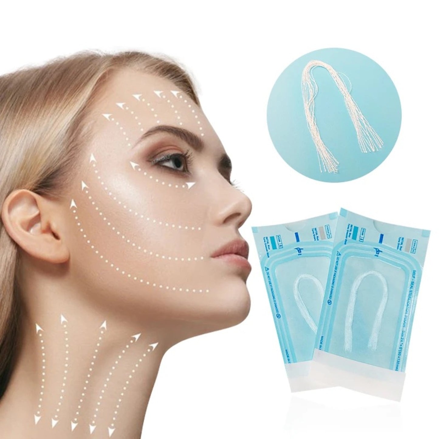 Protein Silk Melting Collagen Thread (60 pcs) + Collagen Mist