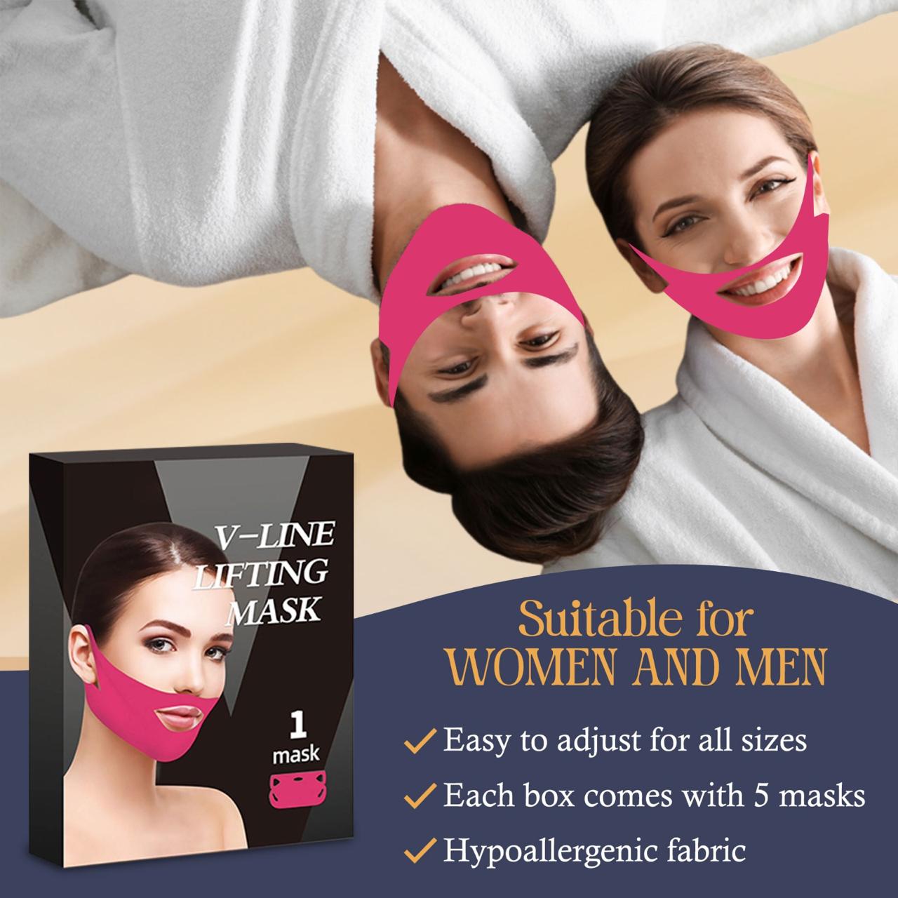 Double V Lifting Mask