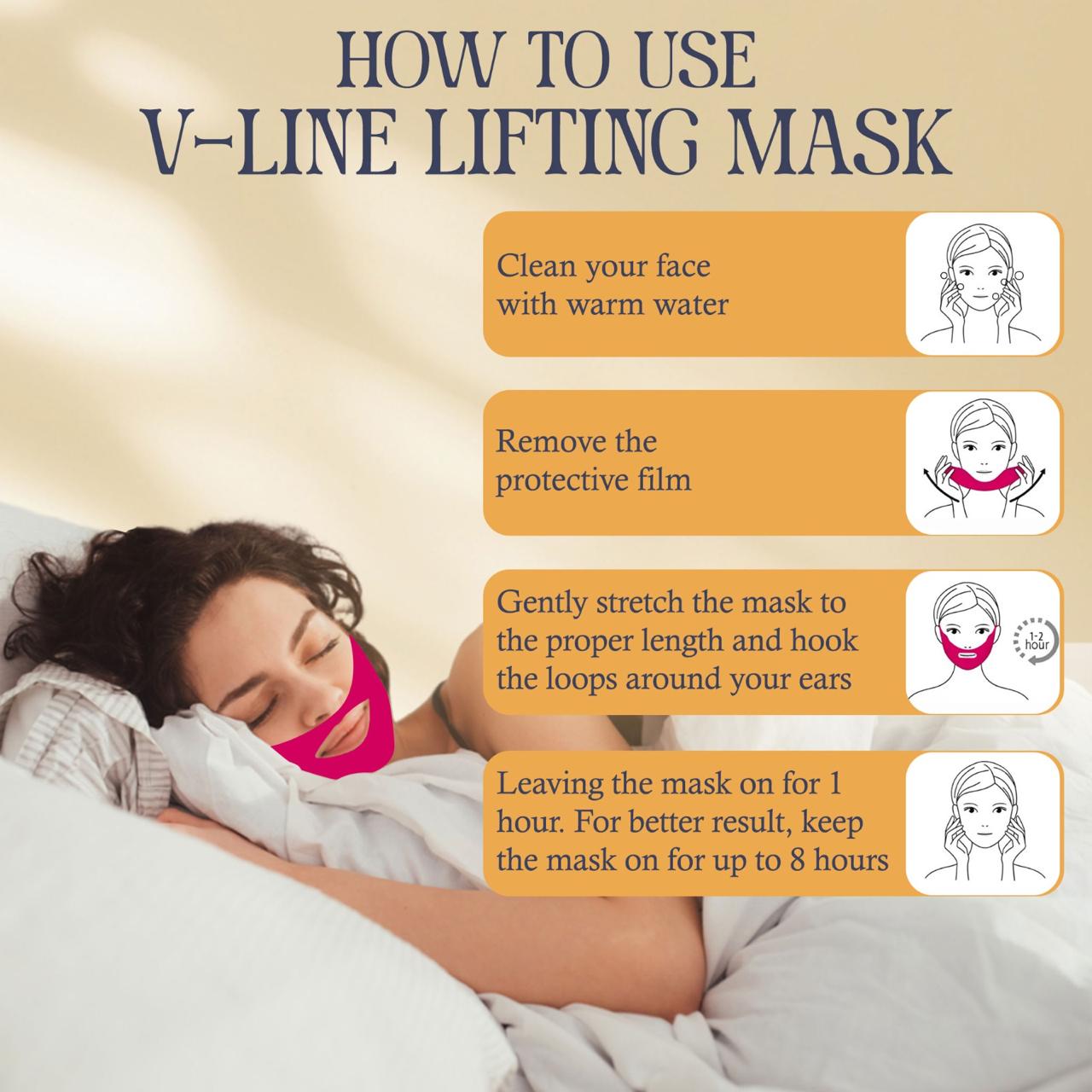 Double V Lifting Mask