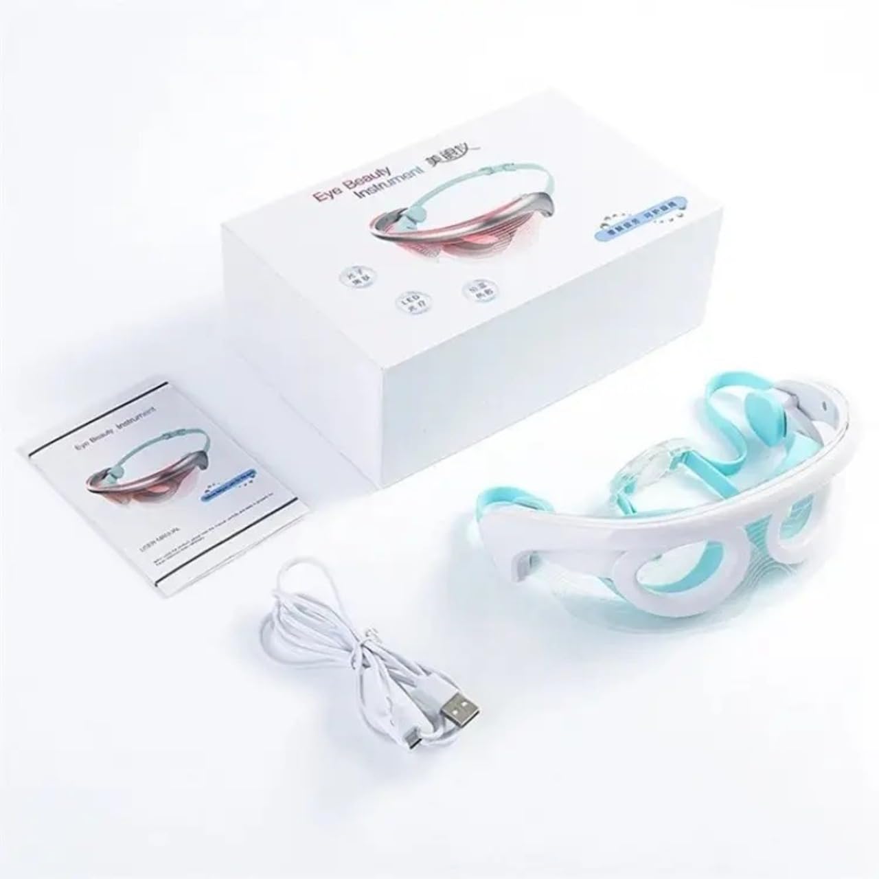 3 Color LED Light Eye Massager