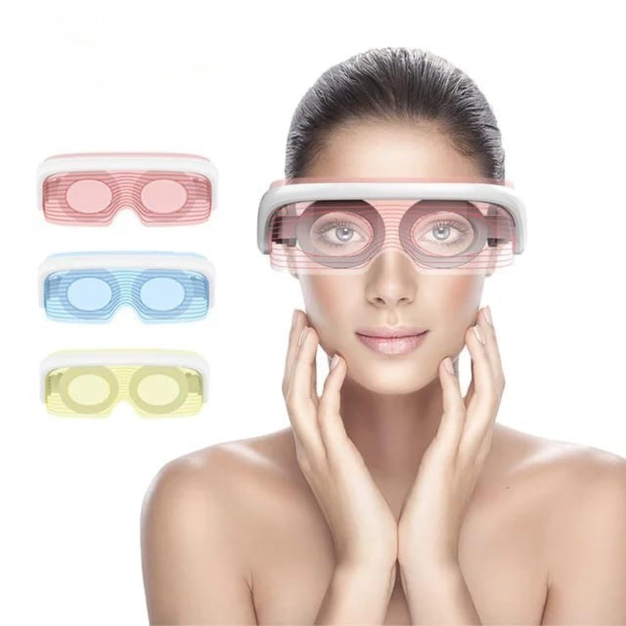 3 Color LED Light Eye Massager