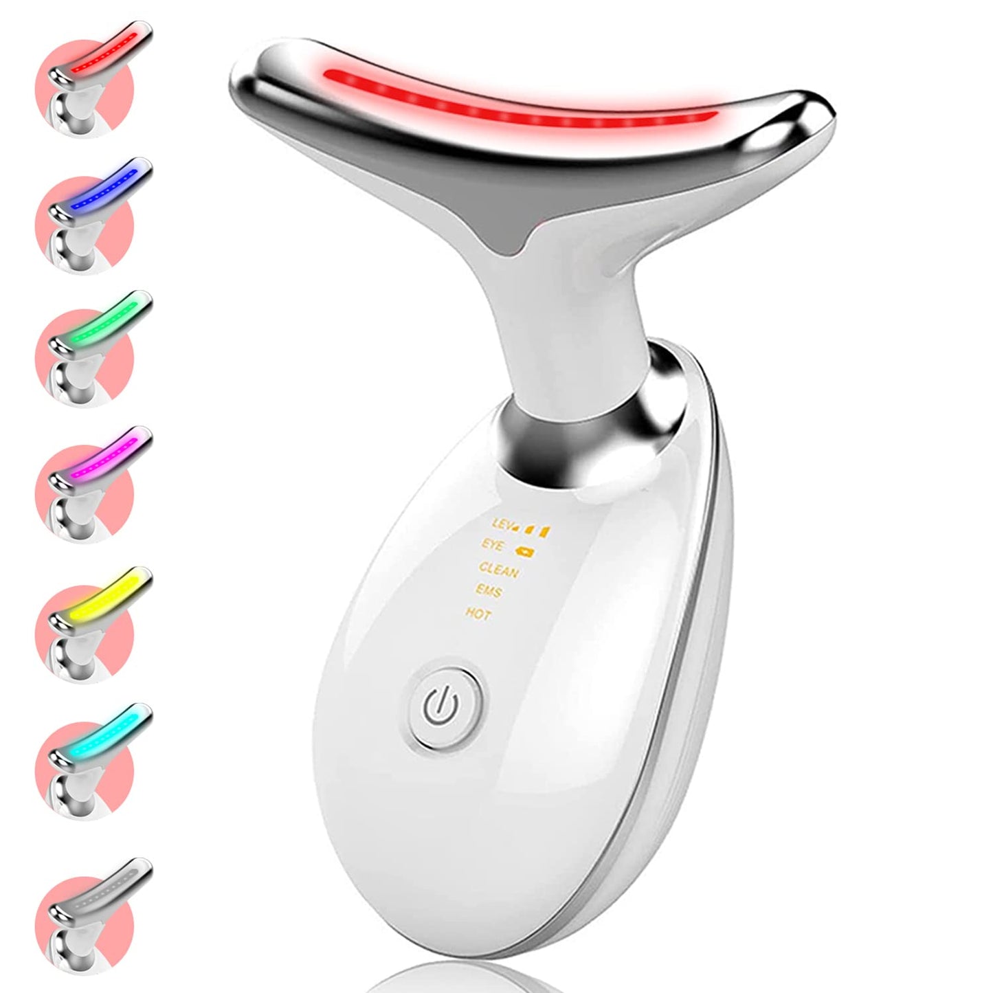 7 Color V face massager