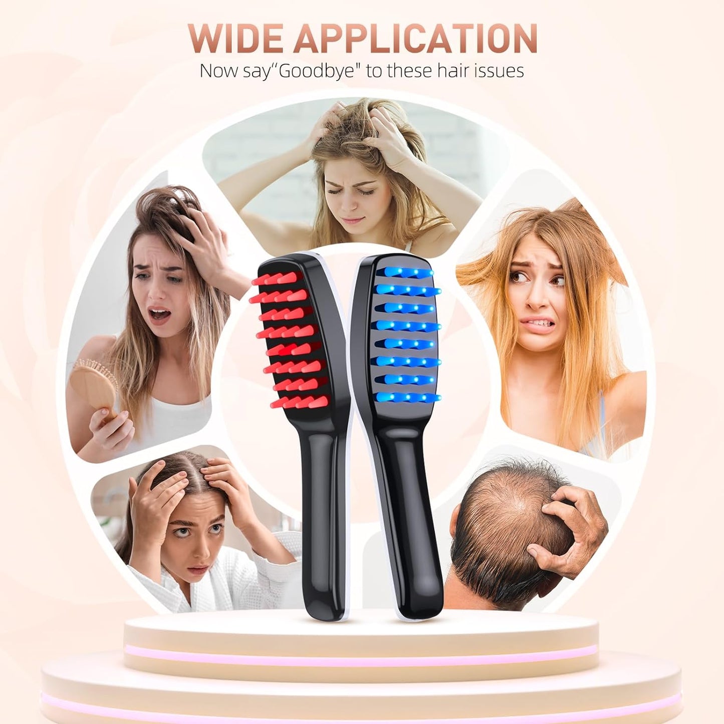 LED Hair Growth Comb