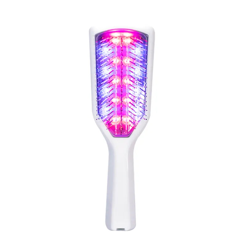 LED Comb - Red and Blue Light Vibration Hair Growth Comb