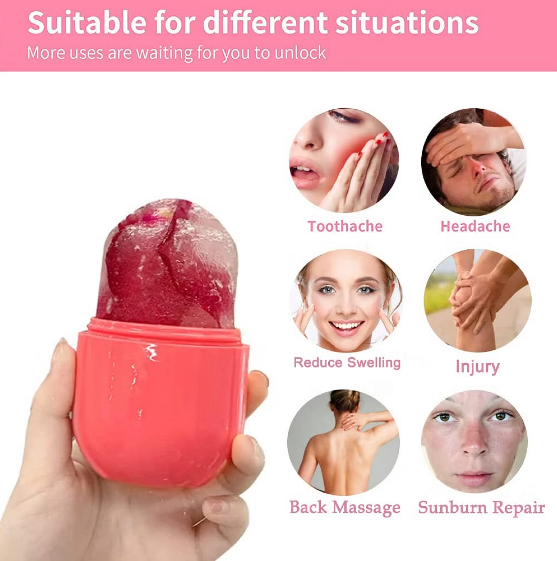 Ice Face Roller for Puffiness & Acne Control