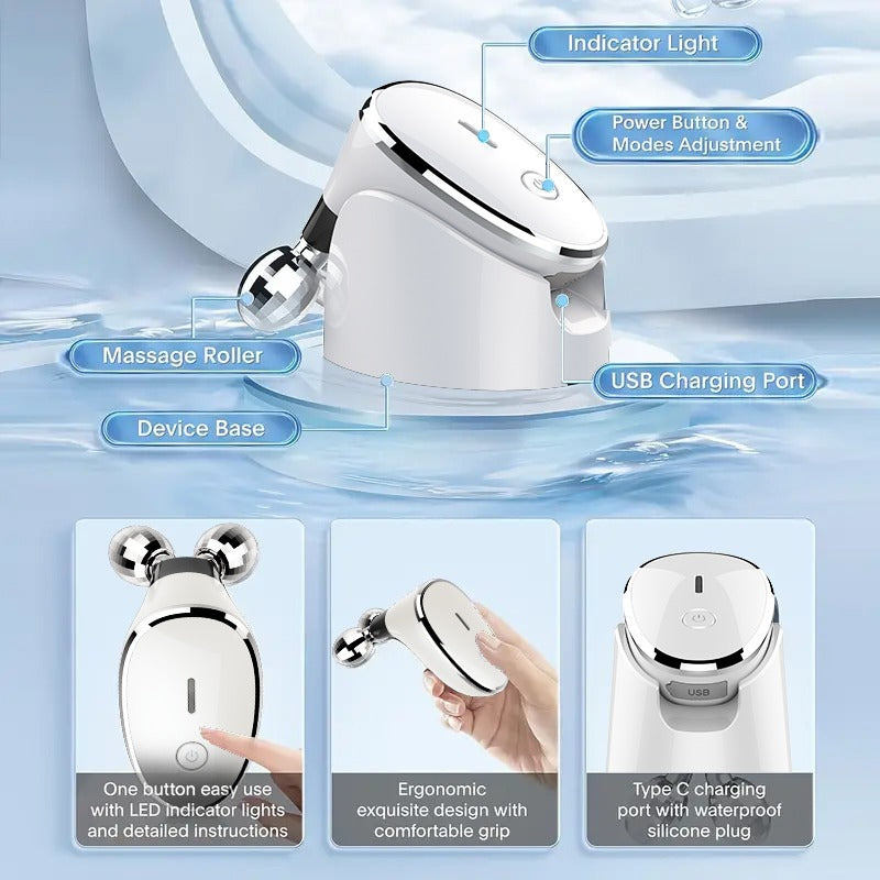 Enliwish Face Roller & Neck Massager