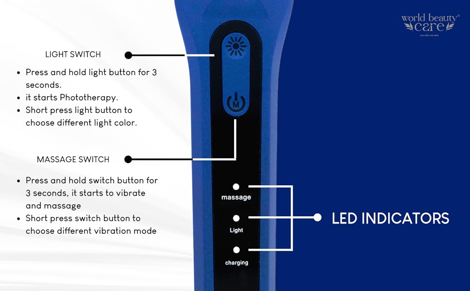 LED Hair Growth Comb & Scalp Massager